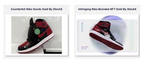 nike says stock x sells fake shoes|nike vs stockx lawsuit.